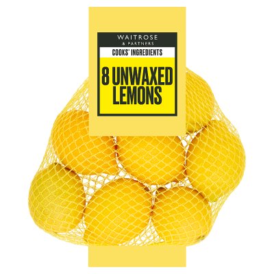 Cooks' Ingredients Unwaxed Lemons