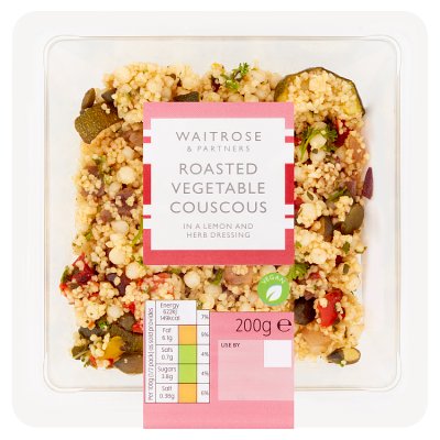 Waitrose Couscous Roasted Vegetable Salad Waitrose Partners
