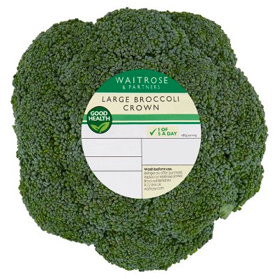 Waitrose Large Broccoli Crown