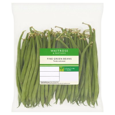 Waitrose Fine Green Beans