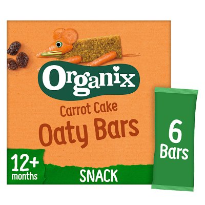 Organix Carrot Cake Oat Snack Bars