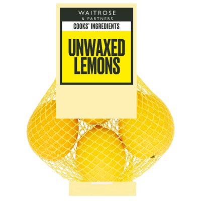 Cooks' Ingredients Unwaxed Lemons