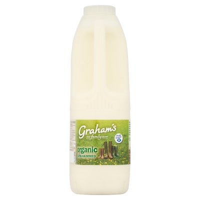 Graham's Dairy Scottish Organic Semi-Skimmed Milk