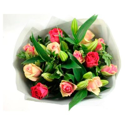 Rose and Lily Bouquet