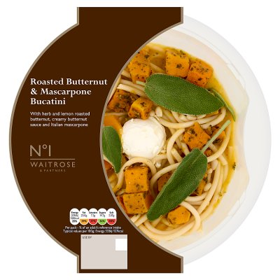 No.1 Roasted Butternut Bucatini with Italian Mascarpone, Sage and Pine Nuts