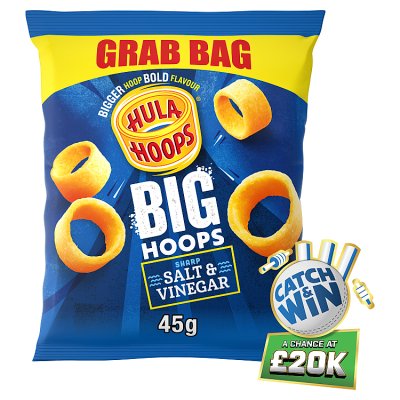 Hula Hoops Big Hoops Salt & Vinegar Grab Bag