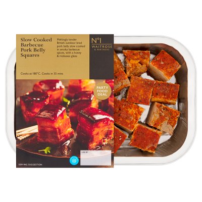 No.1 Slow Cooked BBQ Pork Belly Squares
