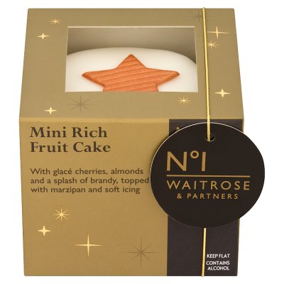 Waitrose No1 Mini Gift Cake