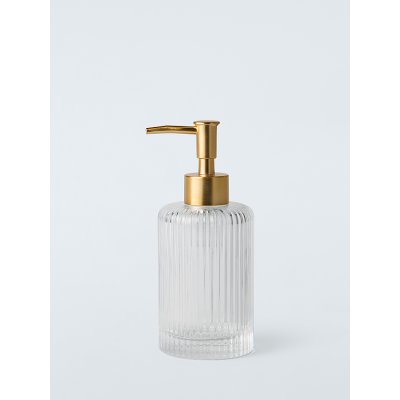 Glass Soap Dispenser Clear