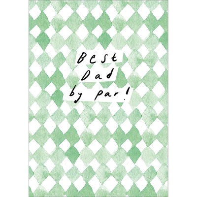Best Dad By Par! Father's Day Card