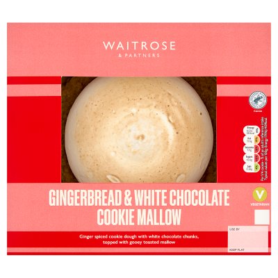 Waitrose Gingerbread & White Chocolate Cookie Mallow