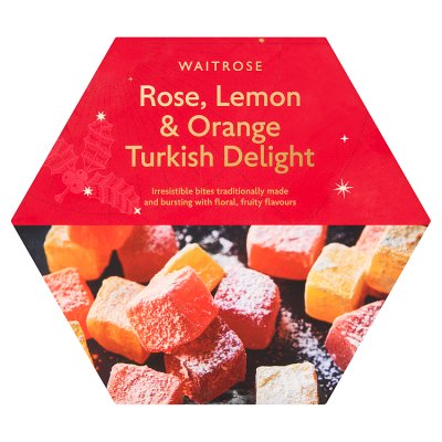Waitrose Rose Lemon & Orange Turkish Delight