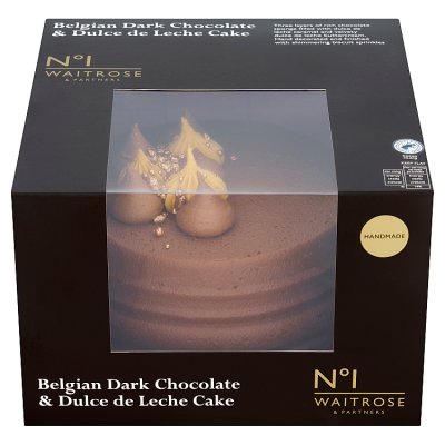 No.1 Belgian Dark Chocolate & Dulce de Leche Cake