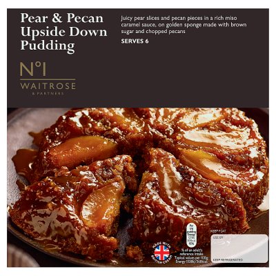 No.1 Pear & Pecan Upside Down Pudding