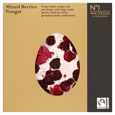 Waitrose No1 Mixed Berry Nougat