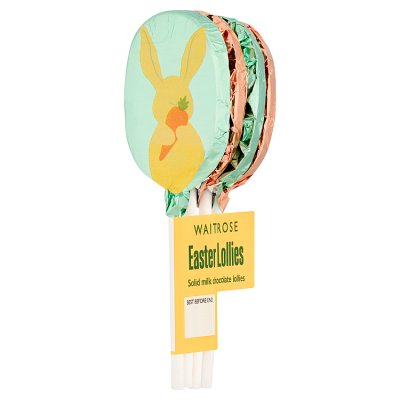 Waitrose Easter Milk Chocolate Lollies
