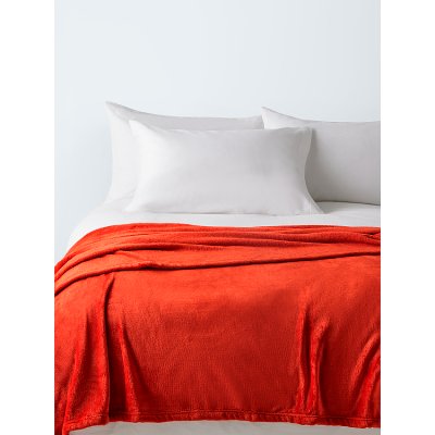 Fleece Burnt Orange 150x200cm