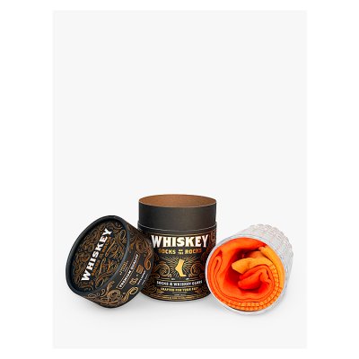 Luckies Of London Whiskey Socks on the Rocks Giftset