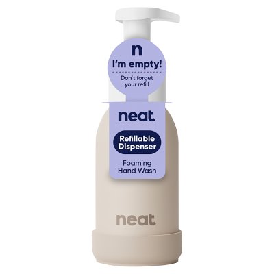 Neat Refillable Foaming Hand Wash Dispenser Stone 300ml