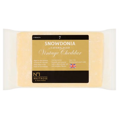 No.1 Snowdonia Cavern Aged Vintage Cheddar