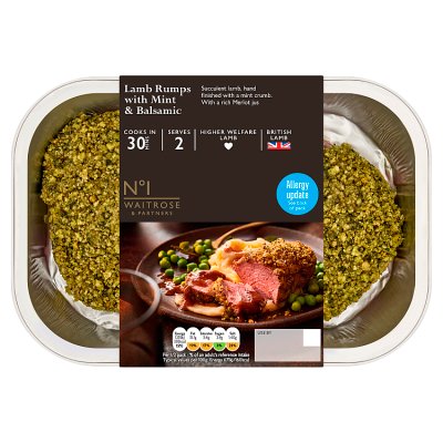 No.1 Lamb Rumps with Mint & Balsamic