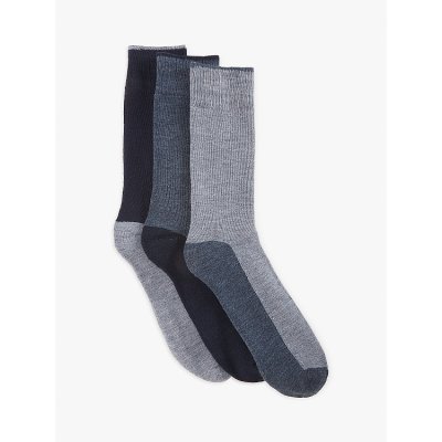 Thermal Wool Blend Blues 3pk