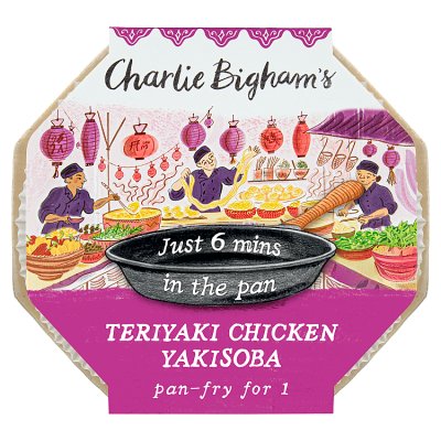 Charlie Bigham's Pan Fry Teriyaki Chicken Yakisoba for 1