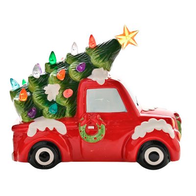 LED Light Up Ornament Driving Home For Christmas