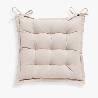 John Lewis Seat Pad Greige