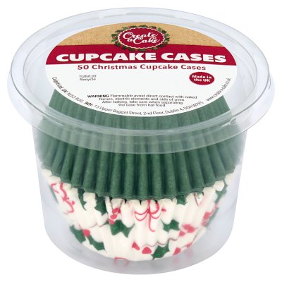 Create a Cake Christmas Cupcake Cases