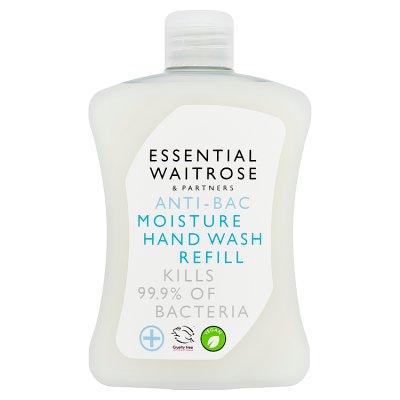 Essential Waitrose Anti-Bac Moisture Hand Wash Refill