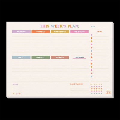 A4 You Got This Weekly Planner Pad