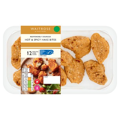 Waitrose Hot & Spicy Hake Bites