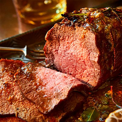 Beef Roasting Joint with Perfectly Seasoned Butter & Herbs