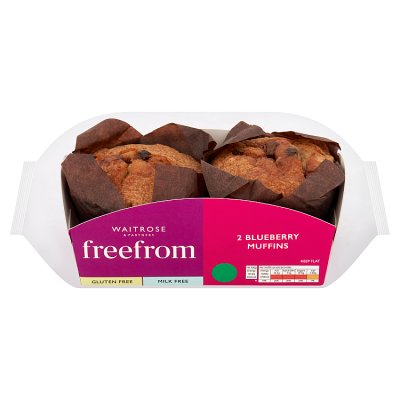 Waitrose Free From Blueberry Muffins