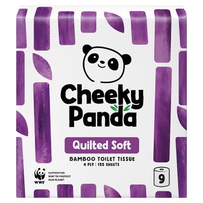 Cheeky Panda Quilted Soft Bamboo Toilet Tissue