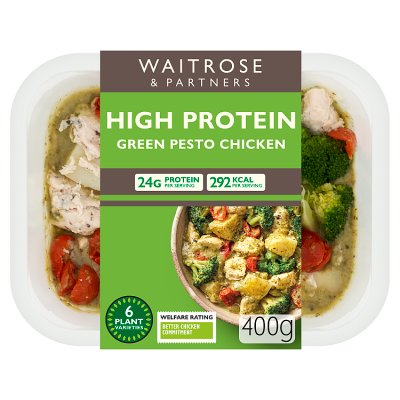 Waitrose High Protein Green Pesto Chicken
