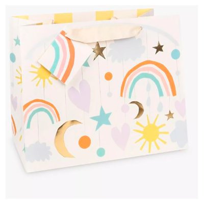 Caroline Gardner Rainbow Baby Land Medium Gift Bag