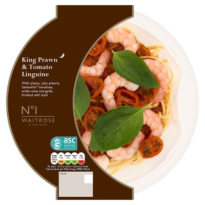 No.1 King Prawn & Santarella Tomato Linguine
