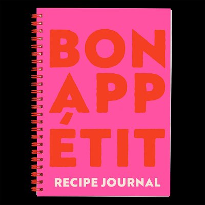 A5 Bon Appetit Recipe Journal