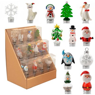 Christmas Character Bottle Stoppers