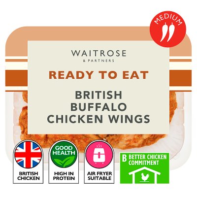 Waitrose Cooked Buffalo Chicken Wings