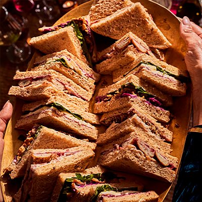 Festive 16 Piece Sandwich Platter
