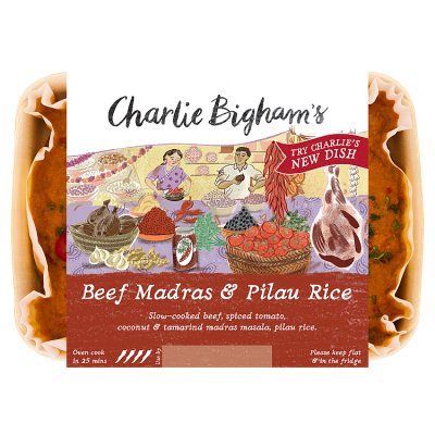 Charlie Bigham's Beef Madras & Pilau Rice