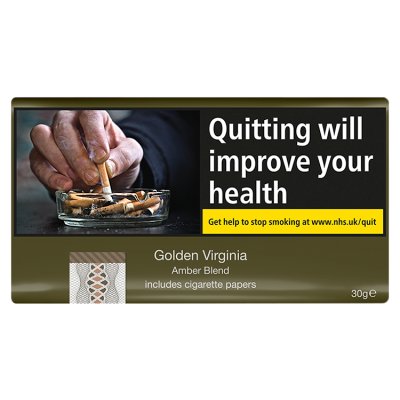 Golden Virginia Amber Pouch 30g