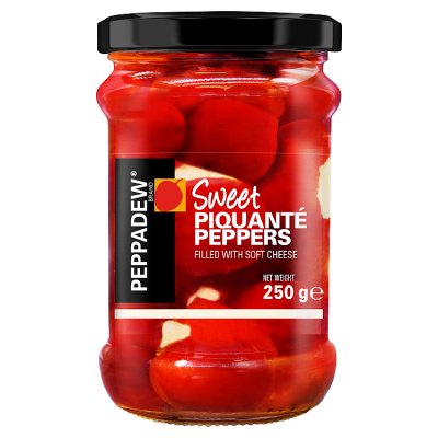 Peppadew Sweet Piquanté Peppers with Soft Cheese
