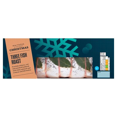 Waitrose Christmas Three Fish Roast