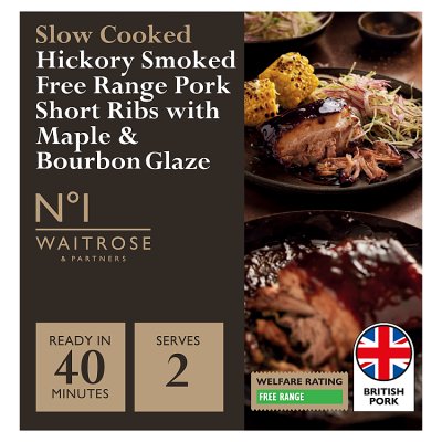 No.1 Slow Cooked Hickory Smoked Pork Short Ribs