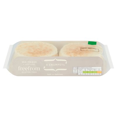 Waitrose Free From Gluten Crumpets