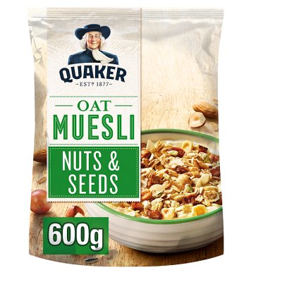 Quaker Nuts & Seeds Oat Muesli
